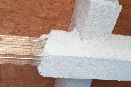 Protection coupe-feu d'un élément de structure réalisée par IP2F